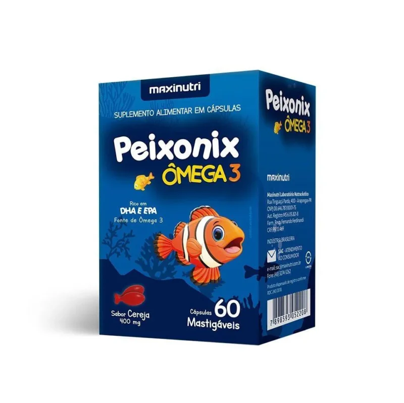Ômega 3 Infantil Peixonix Kids – Memória, Imunidade e Crescimento Saudável | Ennergize