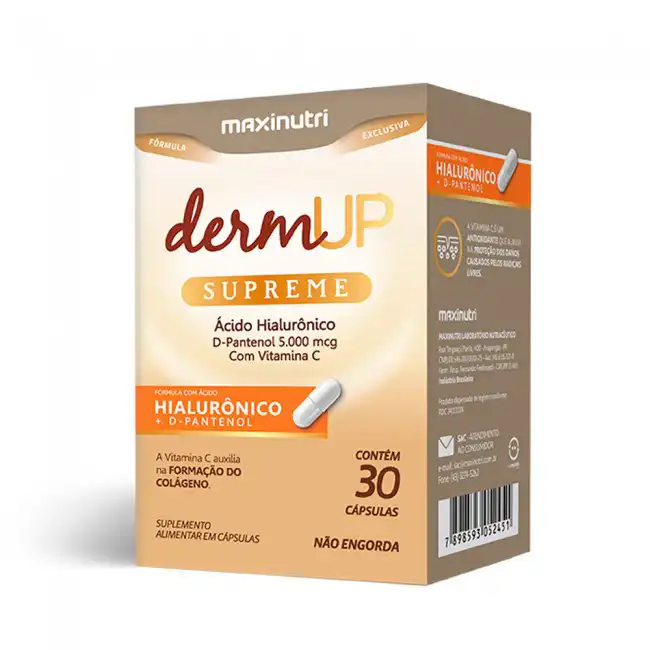 Derm Up Supreme – Colágeno, Hidratação e Antioxidante para a Pele | Ennergize