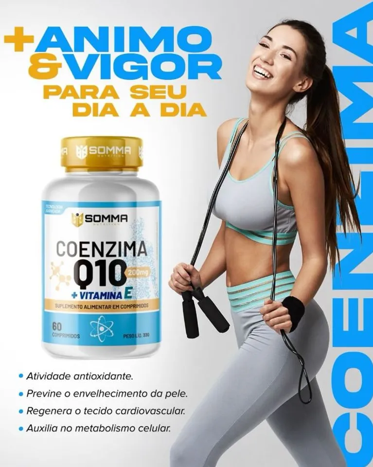 Coenzima Q10 + Vitamina E | Ennergize - Imagem 2